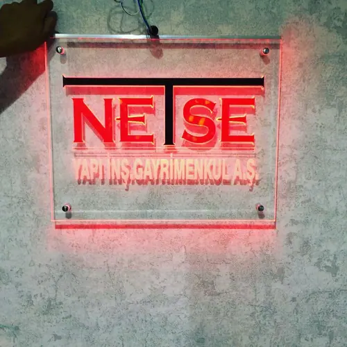 Işıklı kutu harf tabela — Güneş Reklam İskenderun