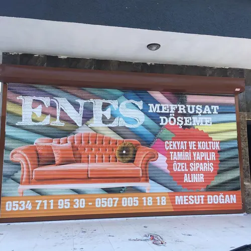 Cephe branda baskı — Güneş Reklam İskenderun
