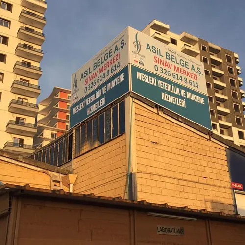 Bina cephe tabelası — Güneş Reklam İskenderun