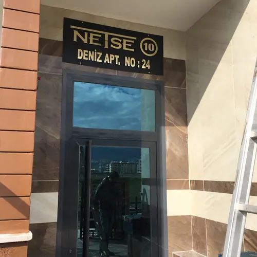 Bina ışıklı tabela — Güneş Reklam İskenderun