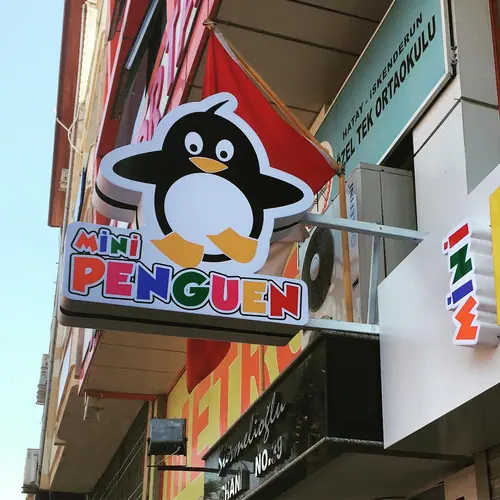 Işıklı çıkma tabela — Güneş Reklam İskenderun