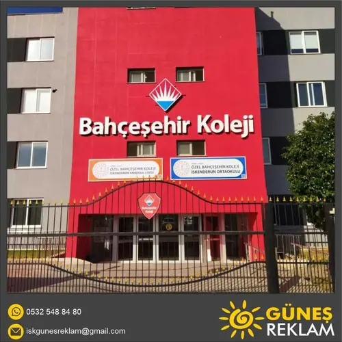 Bina cephe giydirme — Güneş Reklam İskenderun