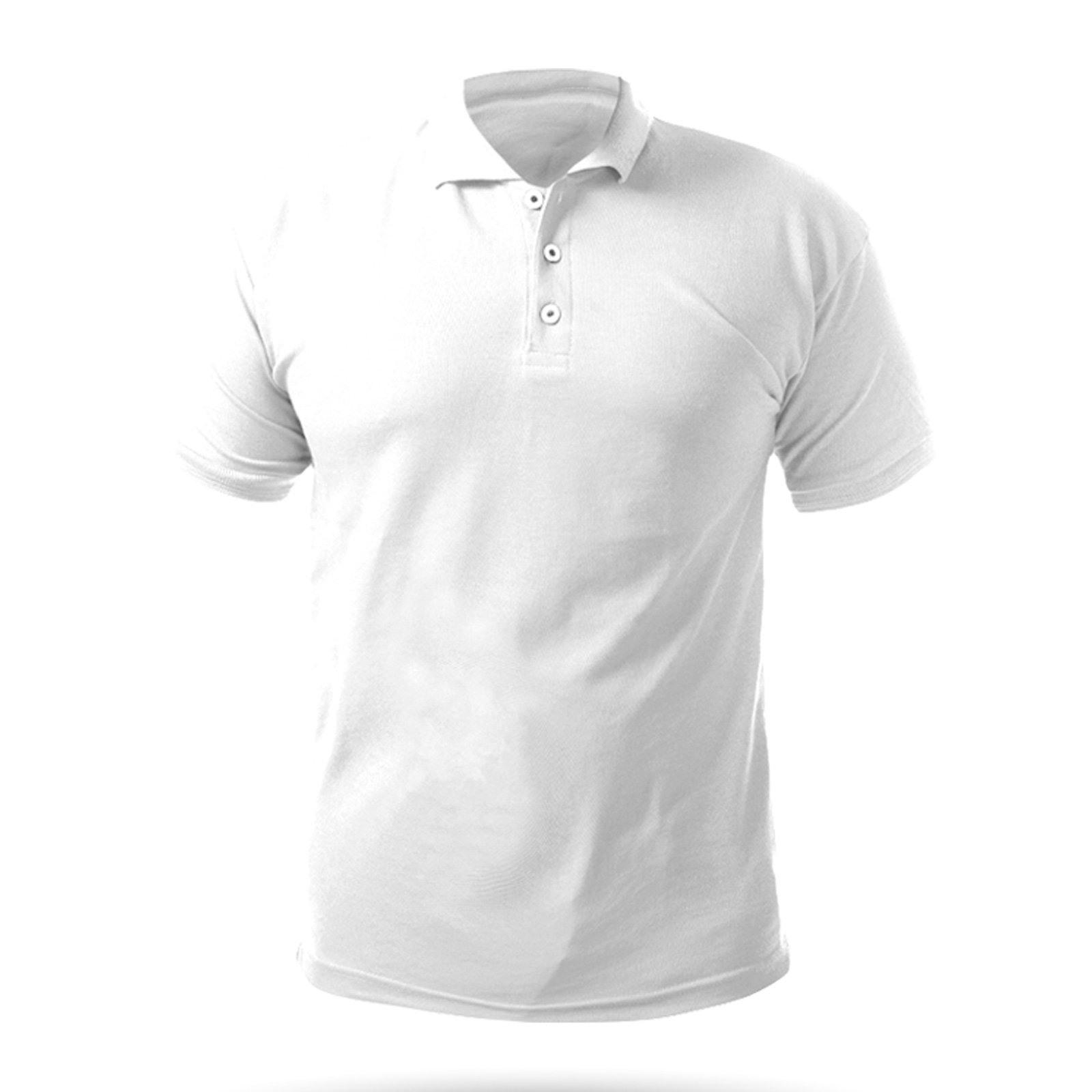 Açelya S Polo Yaka Tişört - Beyaz promosyon ürünü