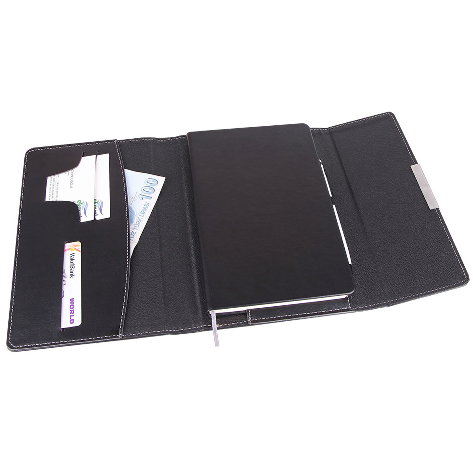 Ürgüp Çantalı Defter (16x23 cm) - Lacivert promosyon ürünü